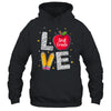 Love 3rd Grade Apple Funny Back To School Teacher T-Shirt & Hoodie | Teecentury.com