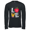 Love 5th Grade Apple Funny Back To School Teacher T-Shirt & Hoodie | Teecentury.com