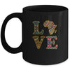 Love Africa African Kente Cloth Men Women Lover Mug Coffee Mug | Teecentury.com