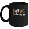 Love Baseball Mom Leopard Print Lover Mother's Day Mug Coffee Mug | Teecentury.com