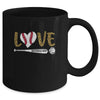 Love Baseball Mom Leopard Print Lover Mother's Day Mug Coffee Mug | Teecentury.com