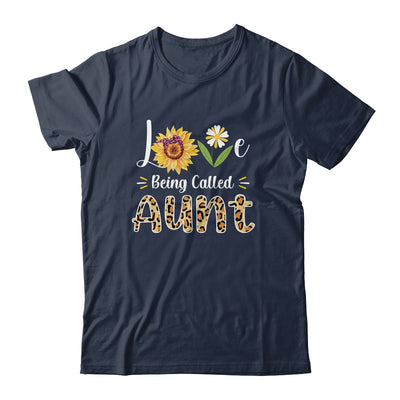 Love Being Called Aunt Sunflower Mothers Day T-Shirt & Tank Top | Teecentury.com