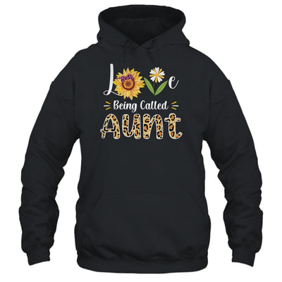 Love Being Called Aunt Sunflower Mothers Day T-Shirt & Tank Top | Teecentury.com
