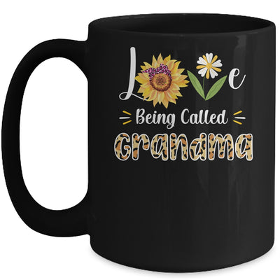 Love Being Called Grandma Sunflower Mothers Day Mug Coffee Mug | Teecentury.com