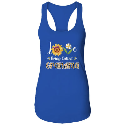 Love Being Called Grandma Sunflower Mothers Day T-Shirt & Tank Top | Teecentury.com