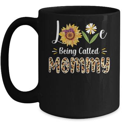 Love Being Called Mommy Sunflower Mothers Day Mug Coffee Mug | Teecentury.com