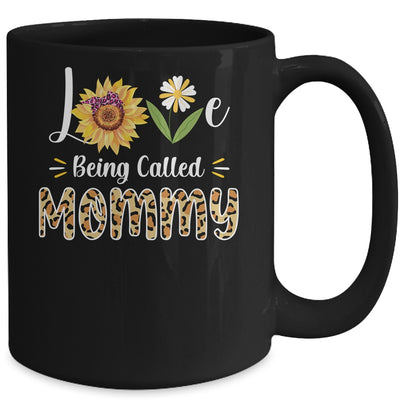 Love Being Called Mommy Sunflower Mothers Day Mug Coffee Mug | Teecentury.com