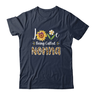 Love Being Called Nonna Sunflower Mothers Day T-Shirt & Tank Top | Teecentury.com