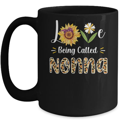 Love Being Called Nonna Sunflower Mothers Day Mug Coffee Mug | Teecentury.com