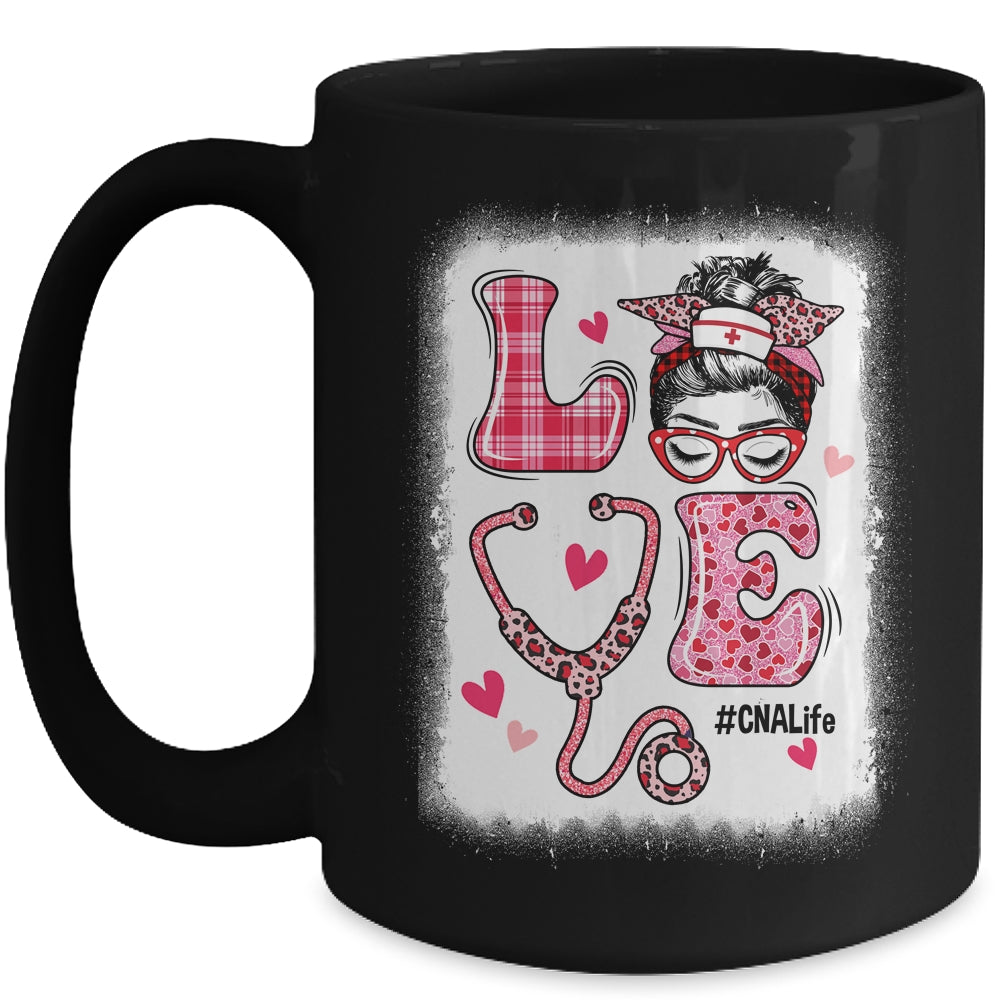 Love Cna Life Nurse Funny Valentines Day Women Mug | teecentury