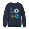 Love Cute Hanukkah Decoration Menorah Pajama Matching Family T-Shirt & Sweatshirt | Teecentury.com