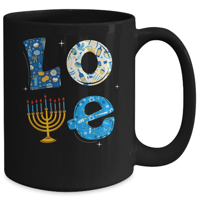 Love Cute Hanukkah Decoration Menorah Pajama Matching Family Mug Coffee Mug | Teecentury.com