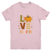 Love Fifth Grade Happy Fall Thanksgiving Youth Youth Shirt | Teecentury.com