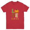 Love Fifth Grade Happy Fall Thanksgiving Youth Youth Shirt | Teecentury.com