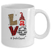 Love Gnome Teacher Squad Happy Valentine Gnome Teacher 2022 Mug Coffee Mug | Teecentury.com