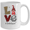 Love Gnome Teacher Squad Happy Valentine Gnome Teacher 2022 Mug Coffee Mug | Teecentury.com