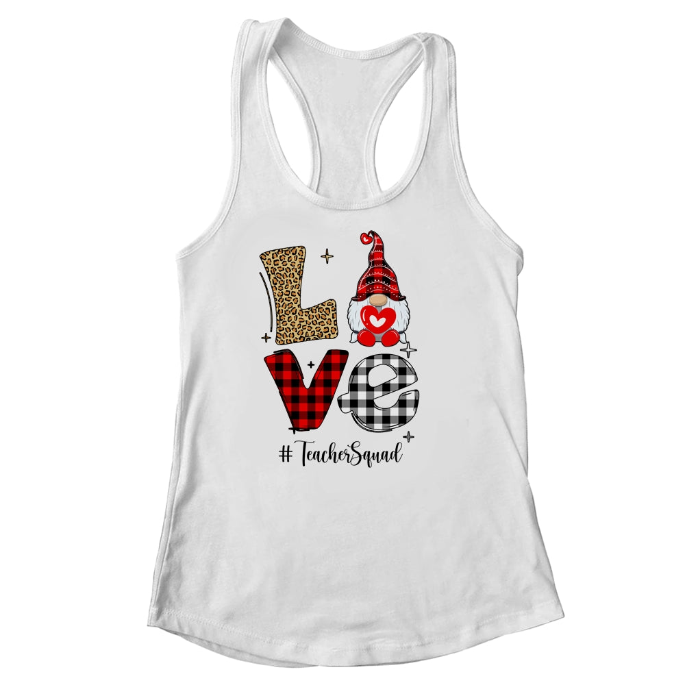 Love Gnome Teacher Squad Happy Valentine Gnome Teacher 2022 T-Shirt & Tank Top | Teecentury.com