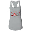 Love Gnome Valentines Day Heart Buffalo Plaid Leopard Gift T-Shirt & Tank Top | Teecentury.com