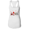 Love Gnome Valentines Day Heart Buffalo Plaid Leopard Gift T-Shirt & Tank Top | Teecentury.com