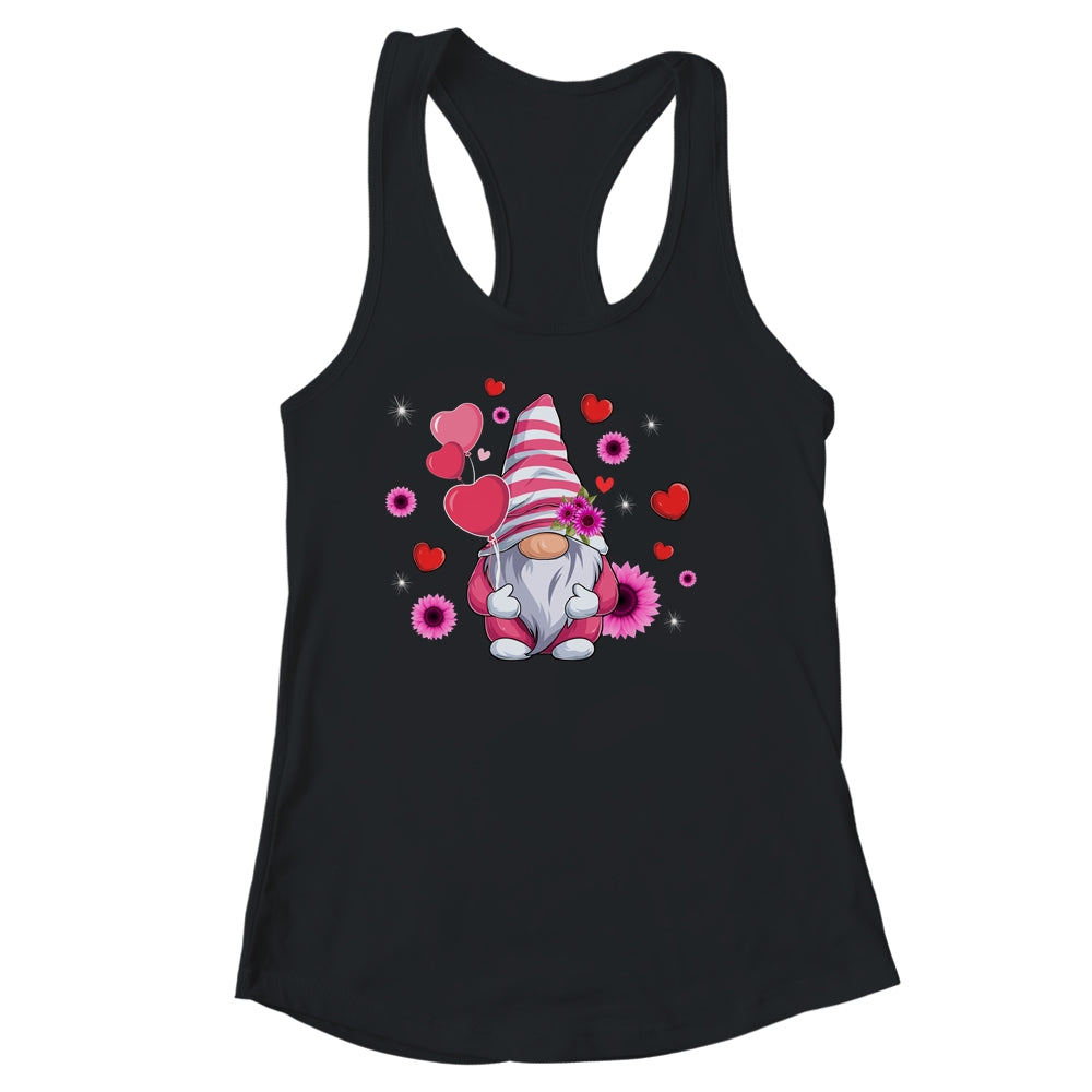 Love Gnome Valentines Day Love Valentines Gnomes Hearts Shirt & Tank Top | teecentury