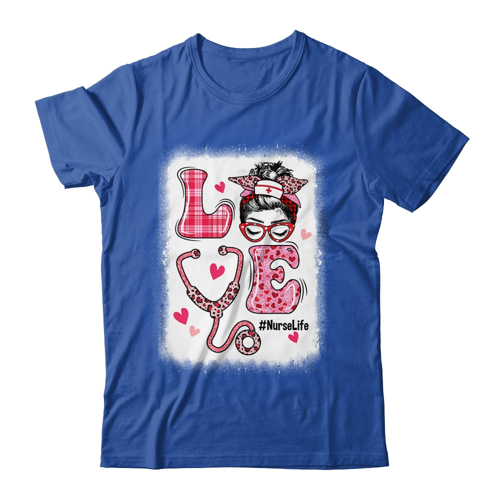Love Life Nurse Funny Valentines Day Women Shirt & Hoodie | teecentury