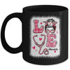 Love Life Nurse Funny Valentines Day Women Mug | teecentury