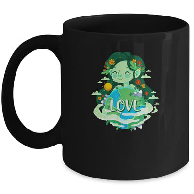 Love Mother Earth Day Save Our Planet Environment Green Mug Coffee Mug | Teecentury.com