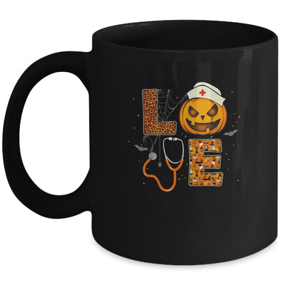 Love Nurse Halloween Nursing RN Paramedic EMT Mug Coffee Mug | Teecentury.com
