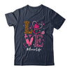 Love Nurse Life Leopard Valentine Day Nursing Women Shirt & Tank Top | teecentury
