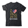 Love Our Veterans Day Proud Military US Flag T-Shirt & Hoodie | Teecentury.com