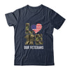 Love Our Veterans Day Proud Military US Flag T-Shirt & Hoodie | Teecentury.com