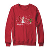 Love RN Life Snowman Funny Nursing Christmas Day Gifts T-Shirt & Sweatshirt | Teecentury.com
