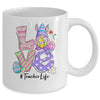 Love Teacher Life Easter Gnome Egg Mug | teecentury