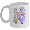 Love Teacher Life Easter Gnome Egg Mug | teecentury