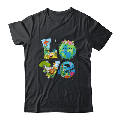 Love World Earth Day Planet Environmental Animal Shirt & Hoodie | teecentury