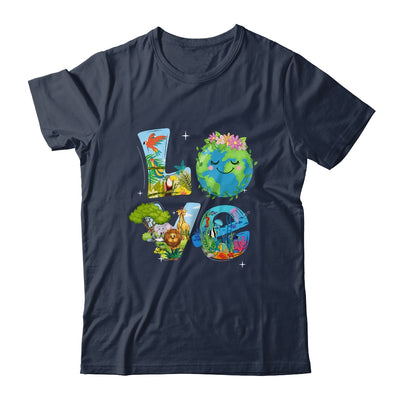 Love World Earth Day Planet Environmental Animal Shirt & Hoodie | teecentury