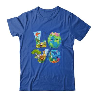 Love World Earth Day Planet Environmental Animal Shirt & Hoodie | teecentury