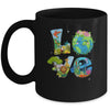 Love World Earth Day Planet Environmental Animal Mug | teecentury