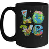 Love World Earth Day Planet Environmental Animal Mug | teecentury