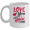 Love You Most The End I Win Valentine Day Gifts For Him Her Mug Coffee Mug | Teecentury.com