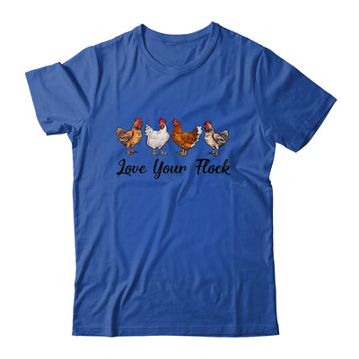 Love Your Flock Cute Chicken For Women T-Shirt & Tank Top | Teecentury.com