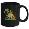 Lucky Chicken Shamrock Saint Patricks Day Irish Farmer Mug Coffee Mug | Teecentury.com
