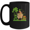 Lucky Chicken Shamrock Saint Patricks Day Irish Farmer Mug Coffee Mug | Teecentury.com