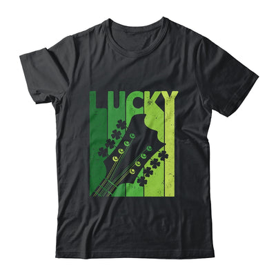 Lucky Irish Shamrock Guitar Guitarist St Patricks Day T-Shirt & Hoodie | Teecentury.com