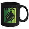 Lucky Irish Shamrock Guitar Guitarist St Patricks Day Mug Coffee Mug | Teecentury.com