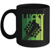 Lucky Irish Shamrock Guitar Guitarist St Patricks Day Mug Coffee Mug | Teecentury.com