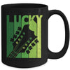 Lucky Irish Shamrock Guitar Guitarist St Patricks Day Mug Coffee Mug | Teecentury.com