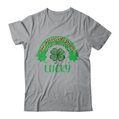 Lucky St Patrick's Day Leopard For Women T-Shirt & Tank Top | Teecentury.com