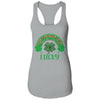 Lucky St Patrick's Day Leopard For Women T-Shirt & Tank Top | Teecentury.com