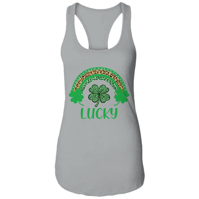 Lucky St Patrick's Day Leopard For Women T-Shirt & Tank Top | Teecentury.com